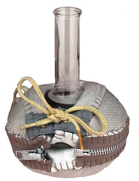 Heating Mantle, Spherical, 120VAC, 200/500W, 2000mL, Temps up to 842Â°F