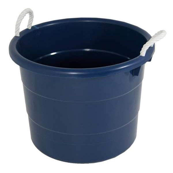 Navy Storage Tub 21 1/2 in x 16 1/2 in H