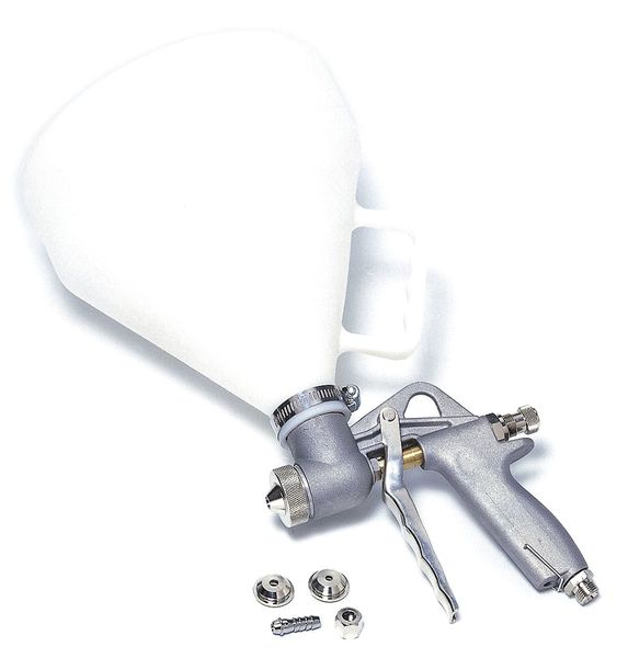 Texture Gun, 1-1/2 gal, Aluminum/Plastic