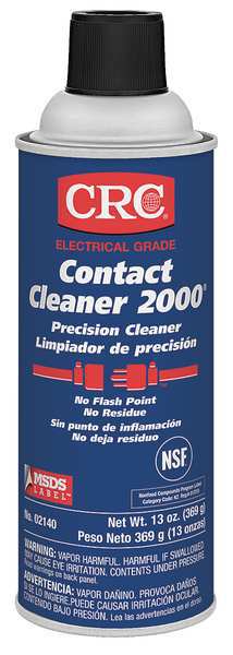 Contact Cleaner, Aerosol Can, 13 oz.