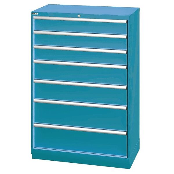 Modular Drawer Cabinet, 59-1/2 In. H