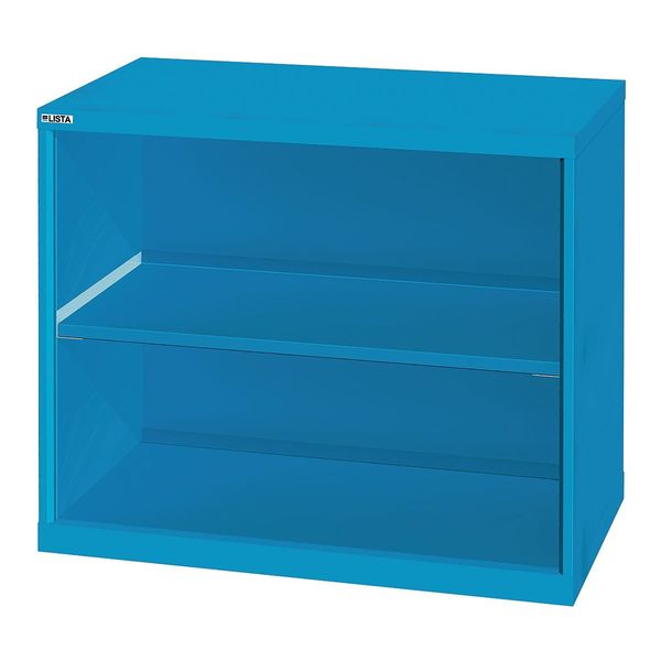 Steel Open Front Shelf Base Storage Cabinet, 40-1/4 in W, 33-1/2 in H