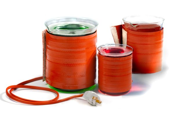 Griffin Beaker Heater, Silicone Rubber, 120VAC, 400 mL, 200W