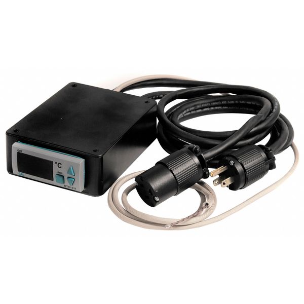Digital Temperature Controller, On/Off, Benchtop, 184-253VAC, Â°F, K-Type