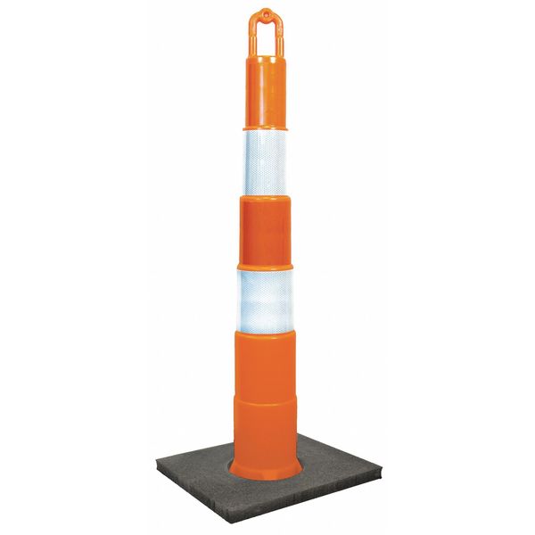Trim Line Base, Rubber, 2 in H, 30 in L, 14 in W, Black