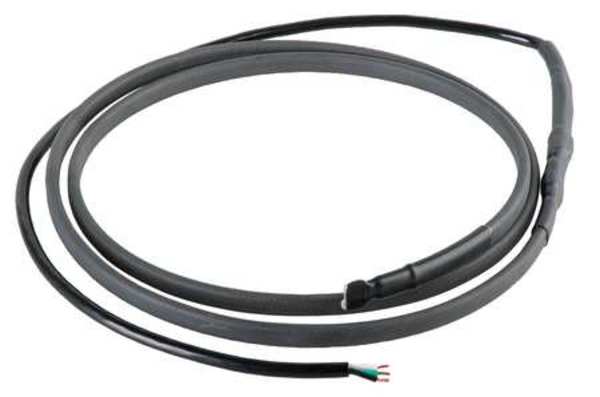 Electric Heating Cable, 240VAC, 24 ft Length, Waterproof, SJTW