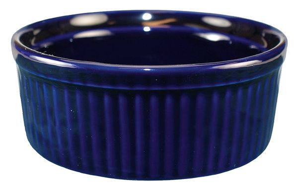 Fluted Ramekin, 6 Oz, Cobalt, PK36