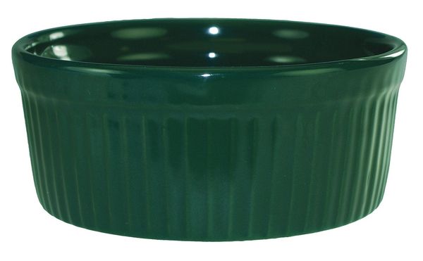 Fluted Ramekin, 6 Oz, Green, PK36