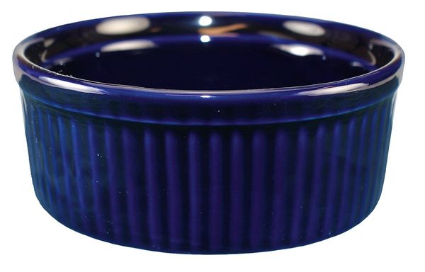 Fluted Ramekin, 8 Oz, Cobalt, PK36