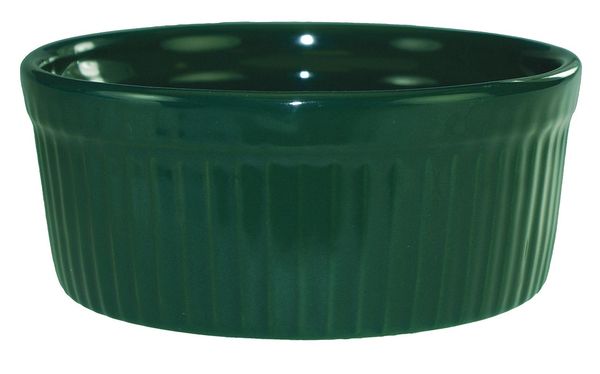 Fluted Ramekin, 8 Oz, Green, PK36