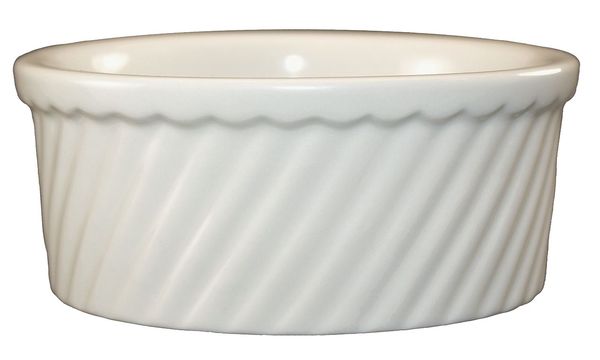 Souffle Swirl Dish, 21 Oz, Amercn Wht, PK24