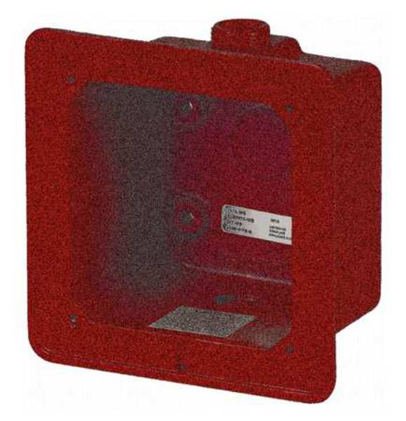 Weatherproof Box, Red