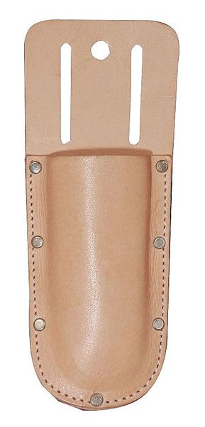 Plier Holder, Leather, 3-3/4 x 1 x9-1/4 In