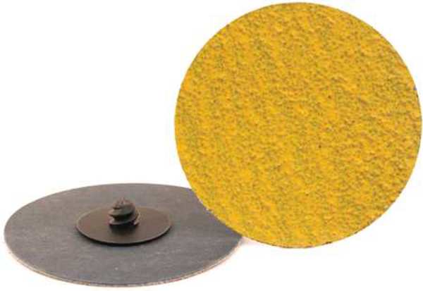 Quick Change Disc, 3in, 24 Grit, TR, PK50