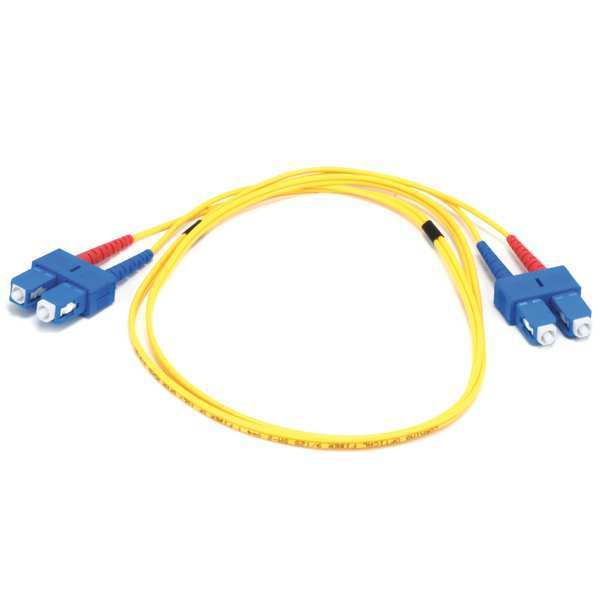 Fiber Optic Patch Cord, SC/SC, 1m, Single