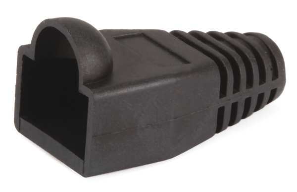 Relief Boot, RJ45, Black, PK50