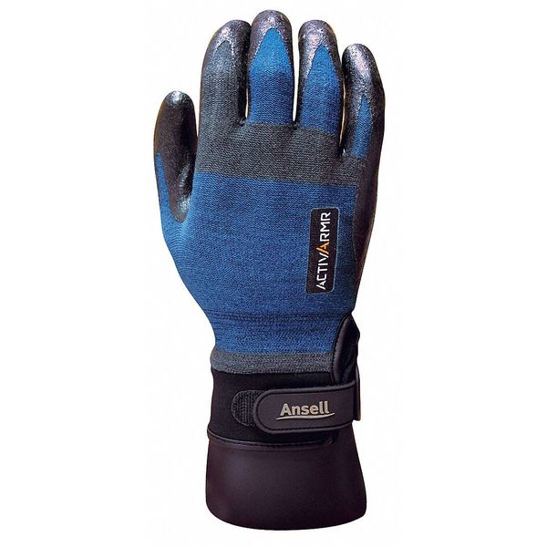 Cut Resistant Coated Gloves, A3 Cut Level, Polyurethane, M, 1 PR