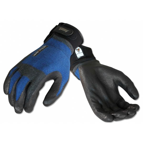Cut Resistant Coated Gloves, A3 Cut Level, Polyurethane, M, 1 PR