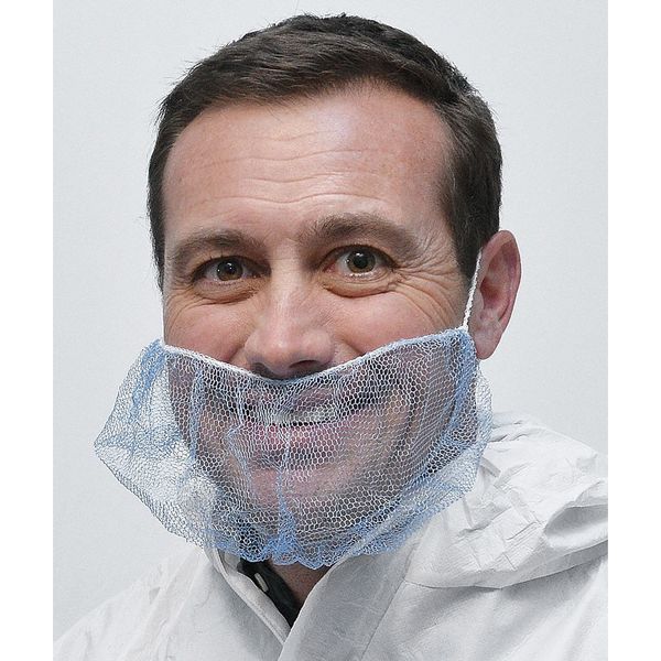 Beard Cover, Blue, Universal, PK1000