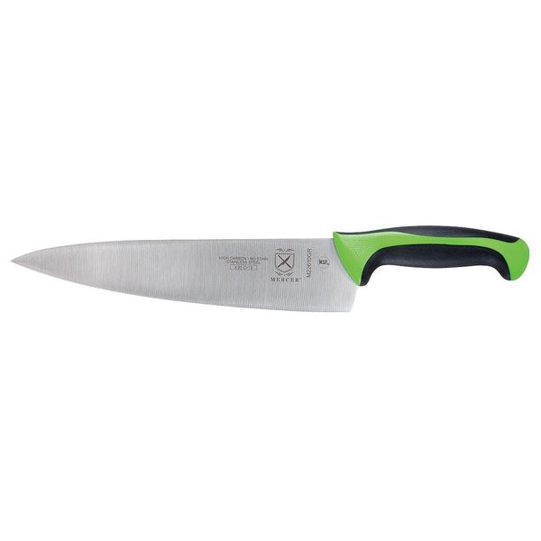 Chefs Knife, 10 In., Green Handle