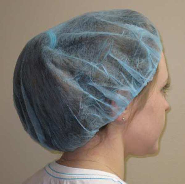 Bouffant Cap, Blue, Universal, PK1000