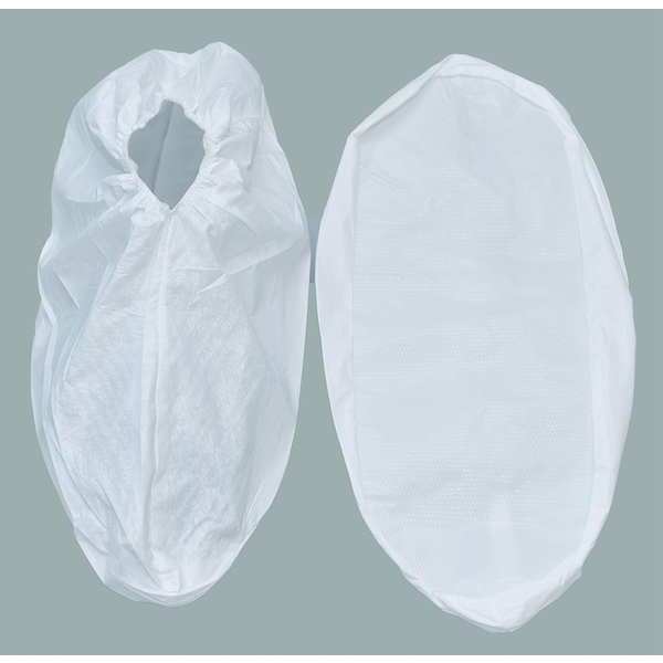 Shoe Covers, L, White, PK200