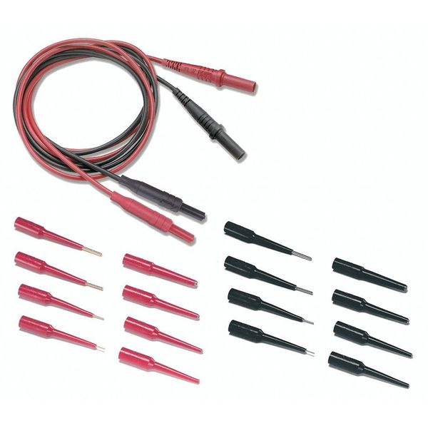 4 ft. Modular Test Lead Kit, CAT III 600V Instrument Safety Rating