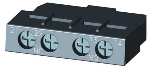 Transverse Contact Block For 3RV2, 1NC/NO