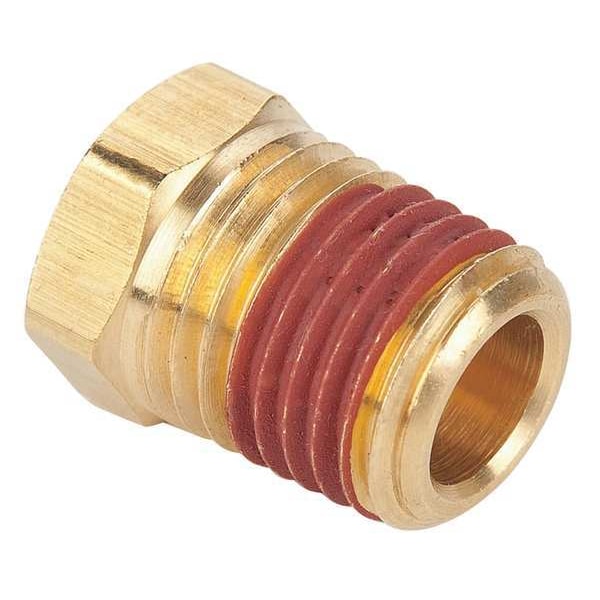 Brass Hex Head Plug, MNPT, 3/4
