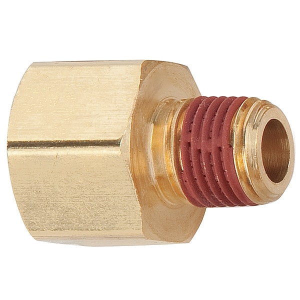 Brass Reducing Adapter, FNPT x MNPT, 1/4