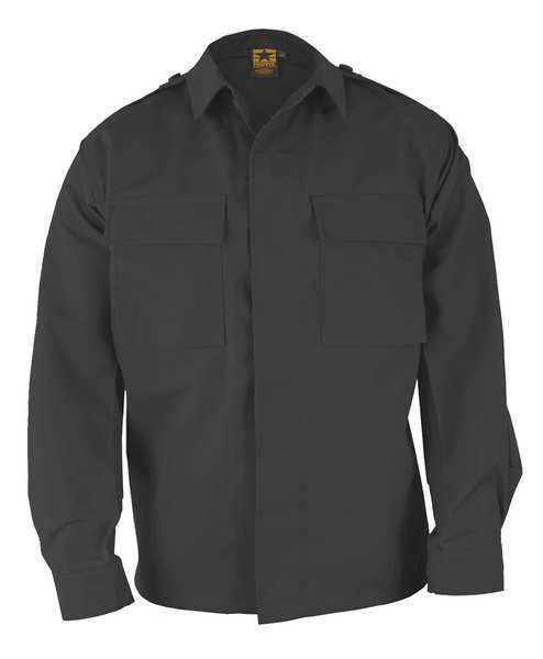 Short Sleeve Shirt, Black, XL Reg
