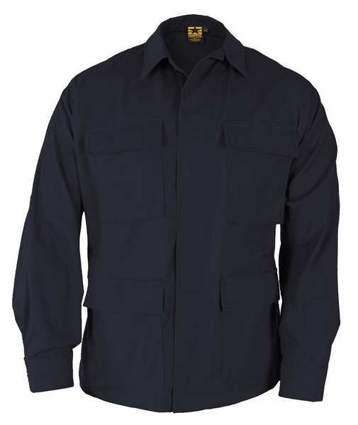 Blue Polyester/Cotton Military Coat size XL