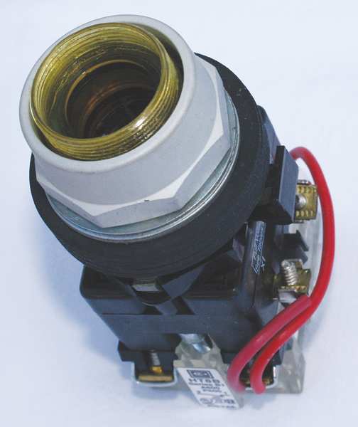 Illuminated Push Button Operator, 30 mm, Clear