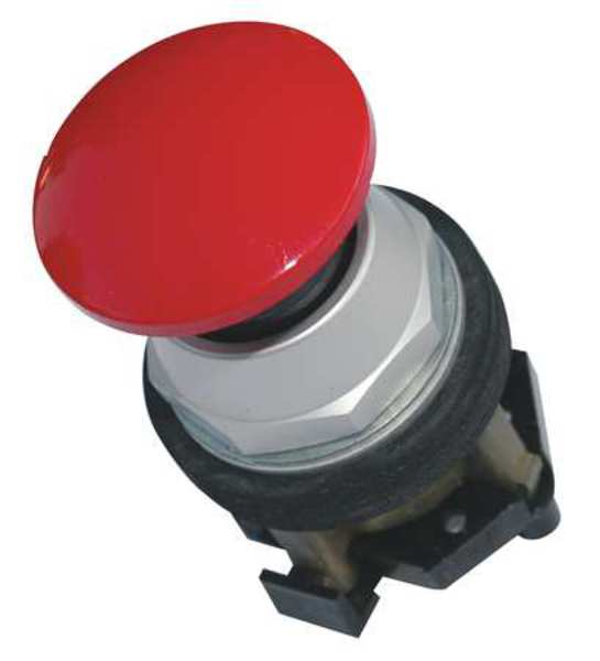 Non-Illuminated Push Button, 30 mm, 1NO/1NC, Red