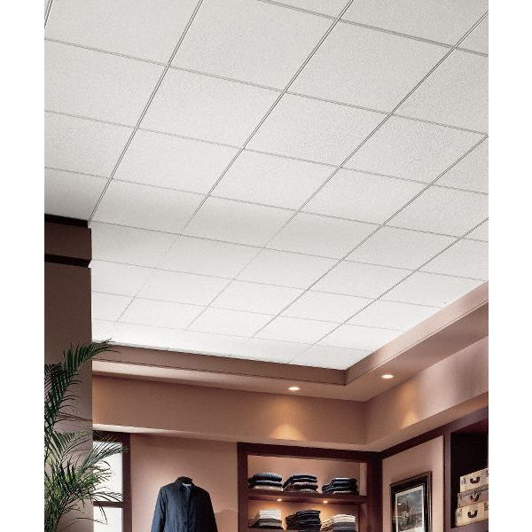 Dune Ceiling Tile, 24 in W x 24 in L, 16 PK