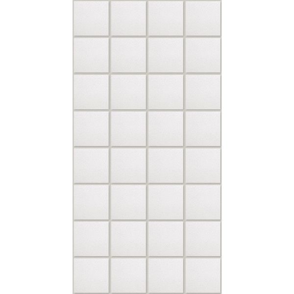 Fine Fissured Ceiling Tile, 24 in W x 24 in L, 16 PK