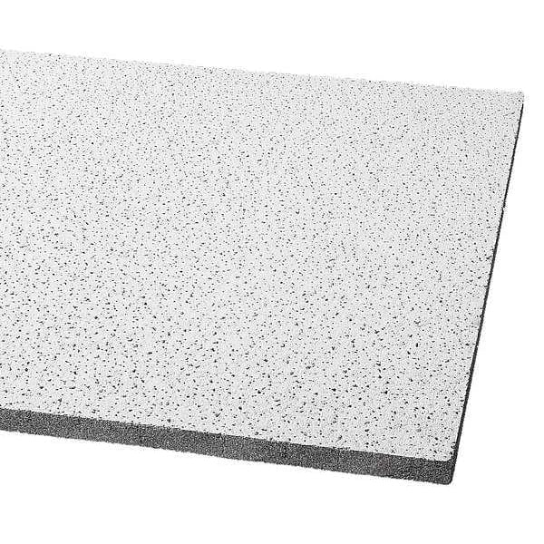 Fine Fissured Ceiling Tile, 24 in W x 48 in L, 8 PK