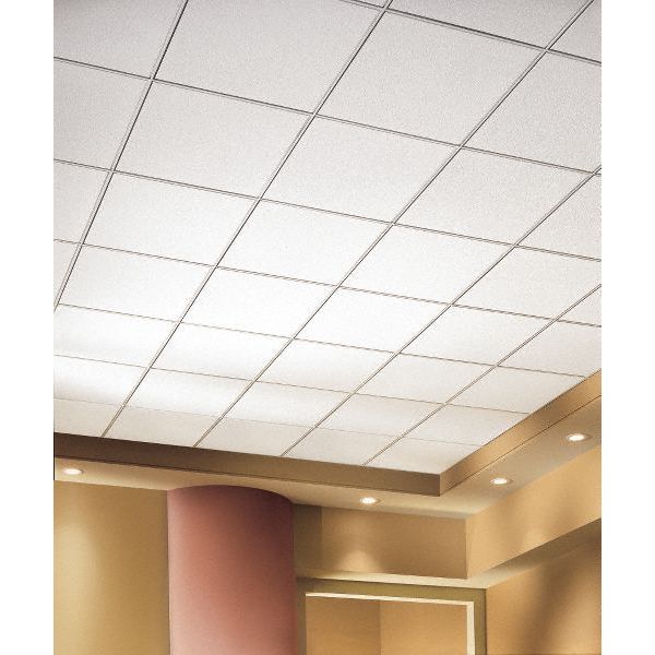 Ultima Ceiling Tile, 24 in W x 24 in L, 12 PK