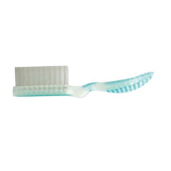 Security Toothbrush, White/Green, PK720