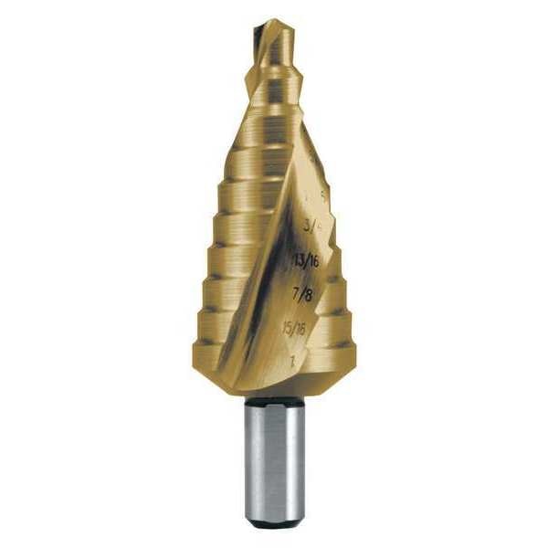 TIN Step Drill Size 5, 13/32 -1