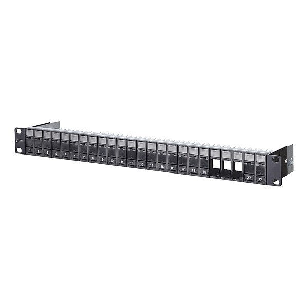 Patch Panel, Black, 1.75