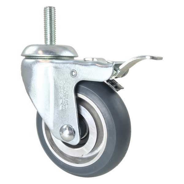 Swivel Stem Caster, Threaded, TotalLock, 4