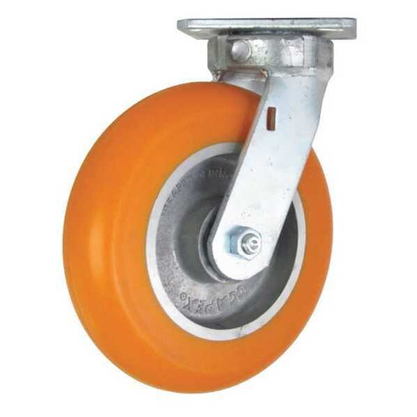 Swivel Plate Caster, Load Rating 1250, 8