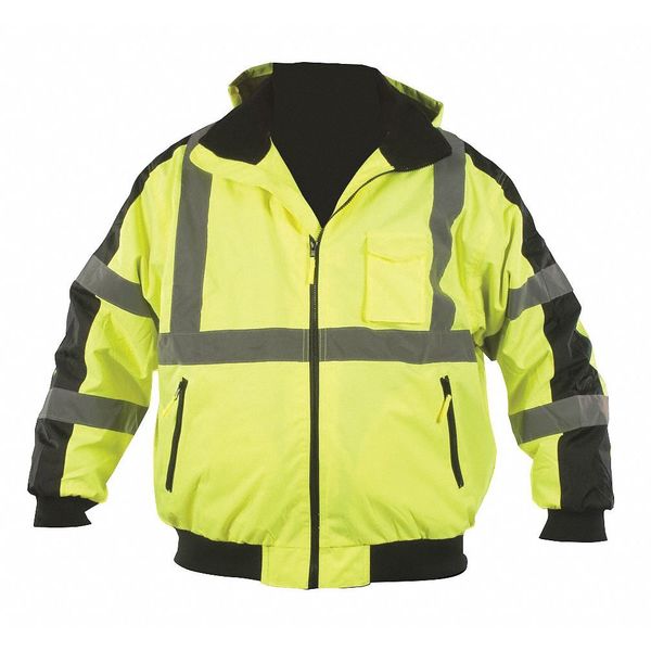 High-visibility Polyester Hi-Vis Bomber size L