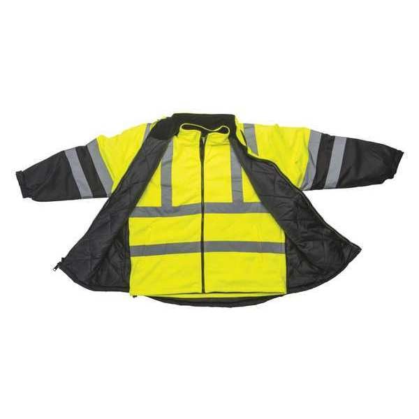 High-visibility Polyester/Nylon Hi-Vis Jacket size UHV821-XXL