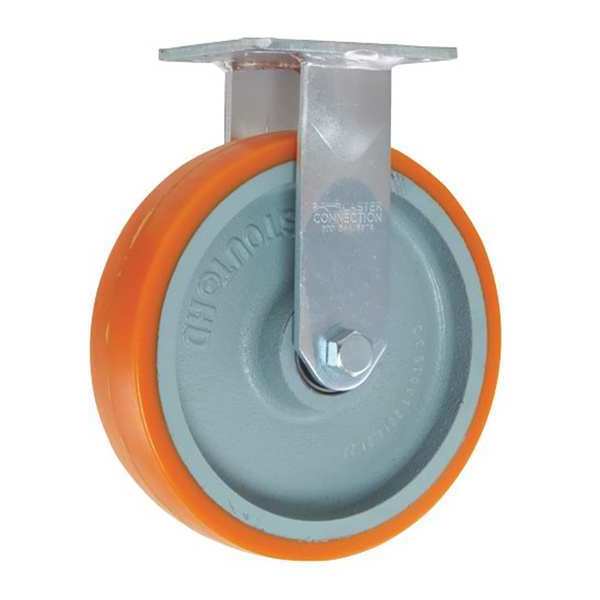 Rigid Plate Caster, CC Stout, 8
