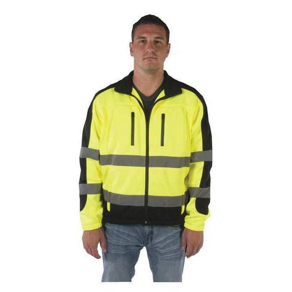 High-visibility Polyester Hi-Vis Jacket size XL