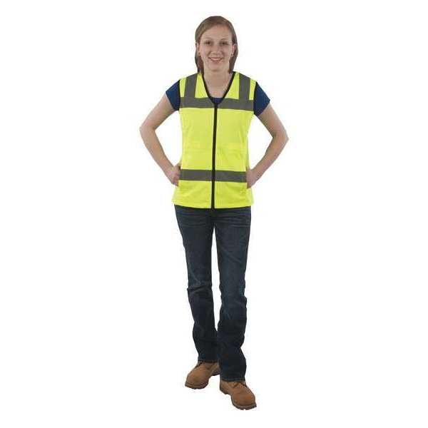 Small Ladies Class 2 Polyester Vest, Hi Visibility