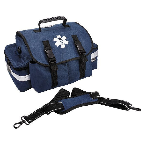 Trauma Bag, 600D Polyester W/ Reinforced Backing, Blue, 7 in Height
