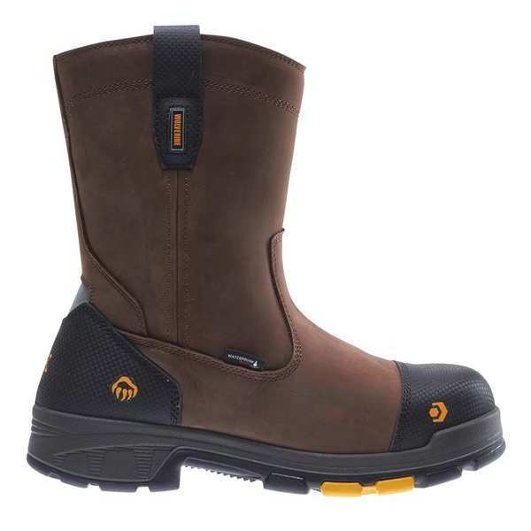 Work Boot, Waterproof, Leather, 10